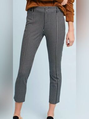 Sanctuary Houndstooth Pull On Ponte Leggings Pants NWT